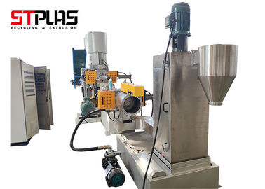 PP PE Plastic Recycling Extruder Machine / Industrial Plastic Bottle Granulator