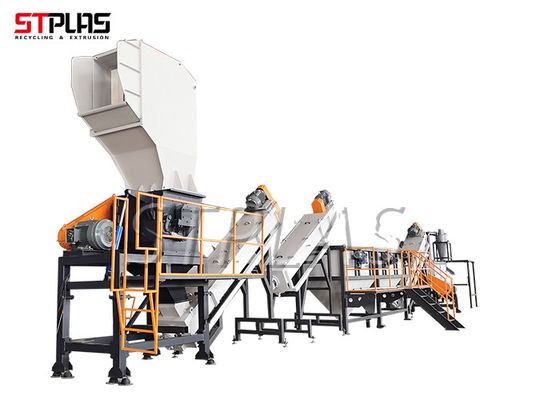 156kw 1000kg/H SUS304 HDPE Washing Line Untuk Drum/Bottle/Basket/Barrel